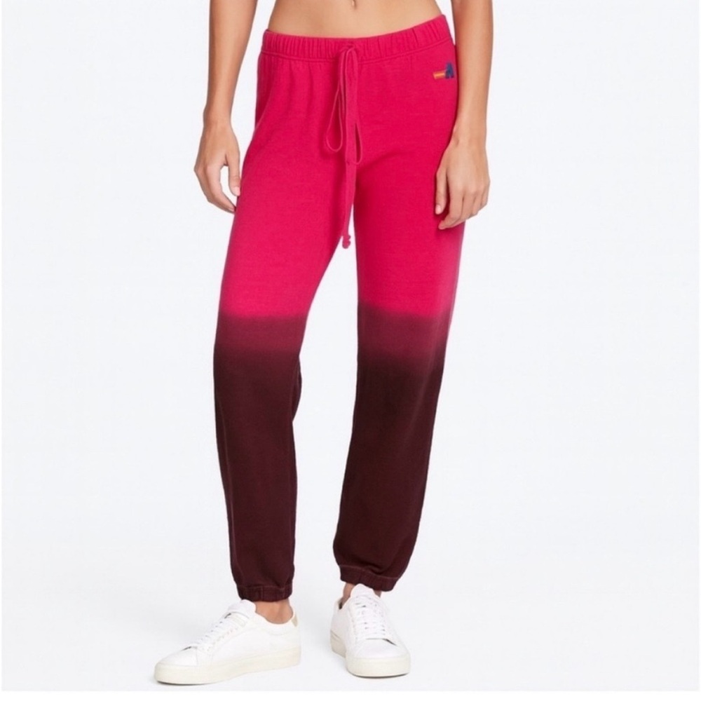 Aviator nation ombré sweatpants jogger